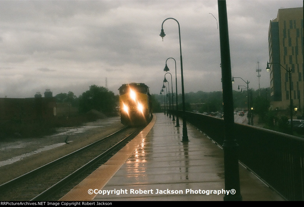 Sequence shot #1--Here comes IAIS in the rain!